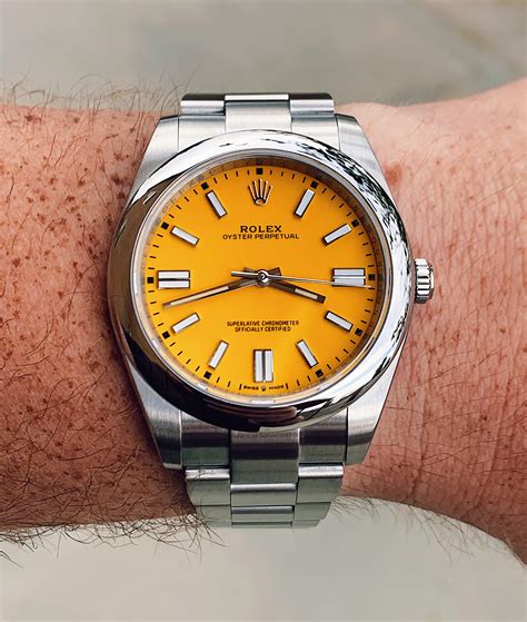 yellow rolex op